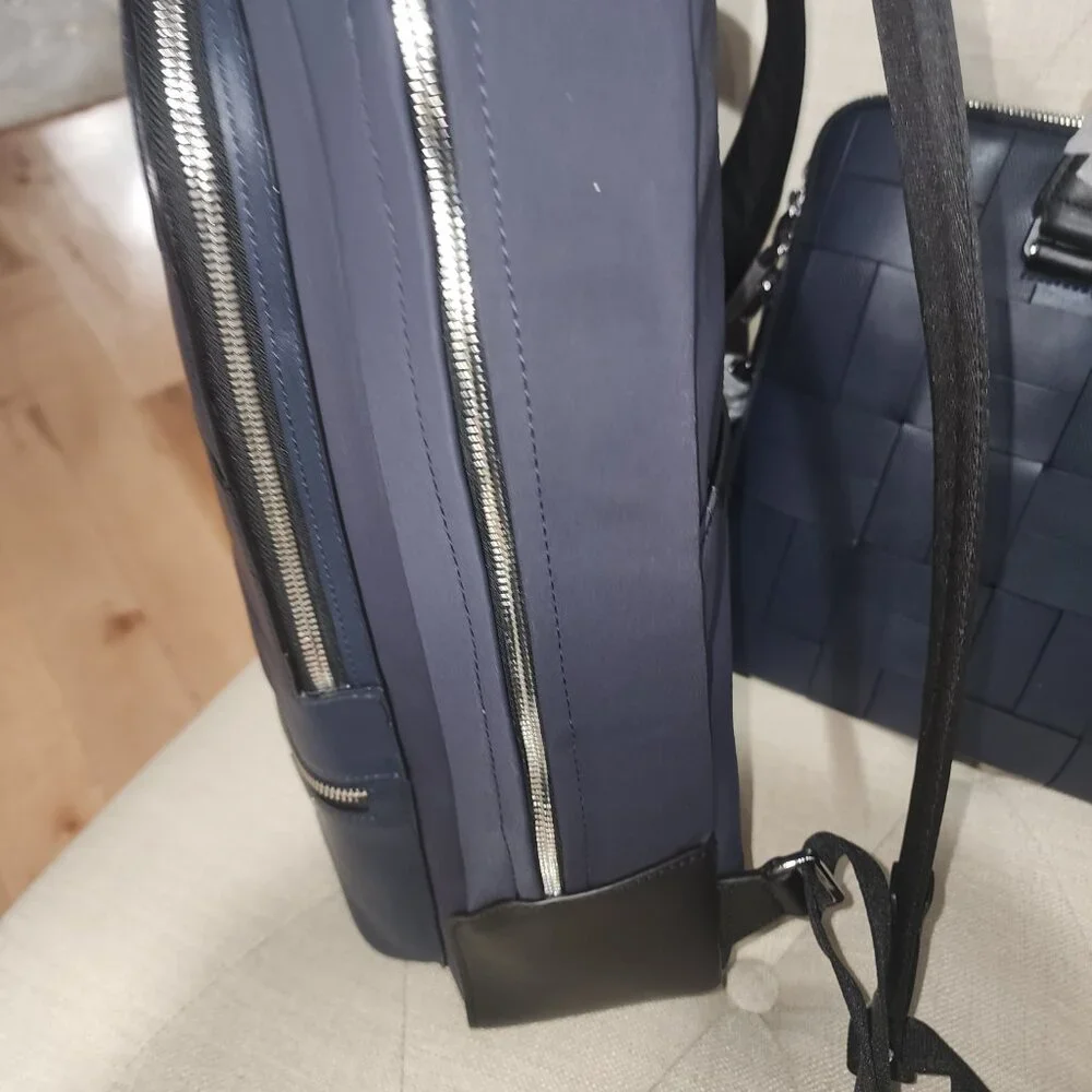 Brand New!!!! This is a Tumi Harrison Bradner Backpack in navy blue